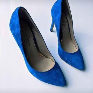 Jessica Simpson Heels - Suade Leather - 7.5